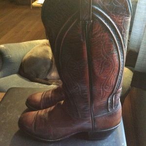 Gently used Lucchese boots